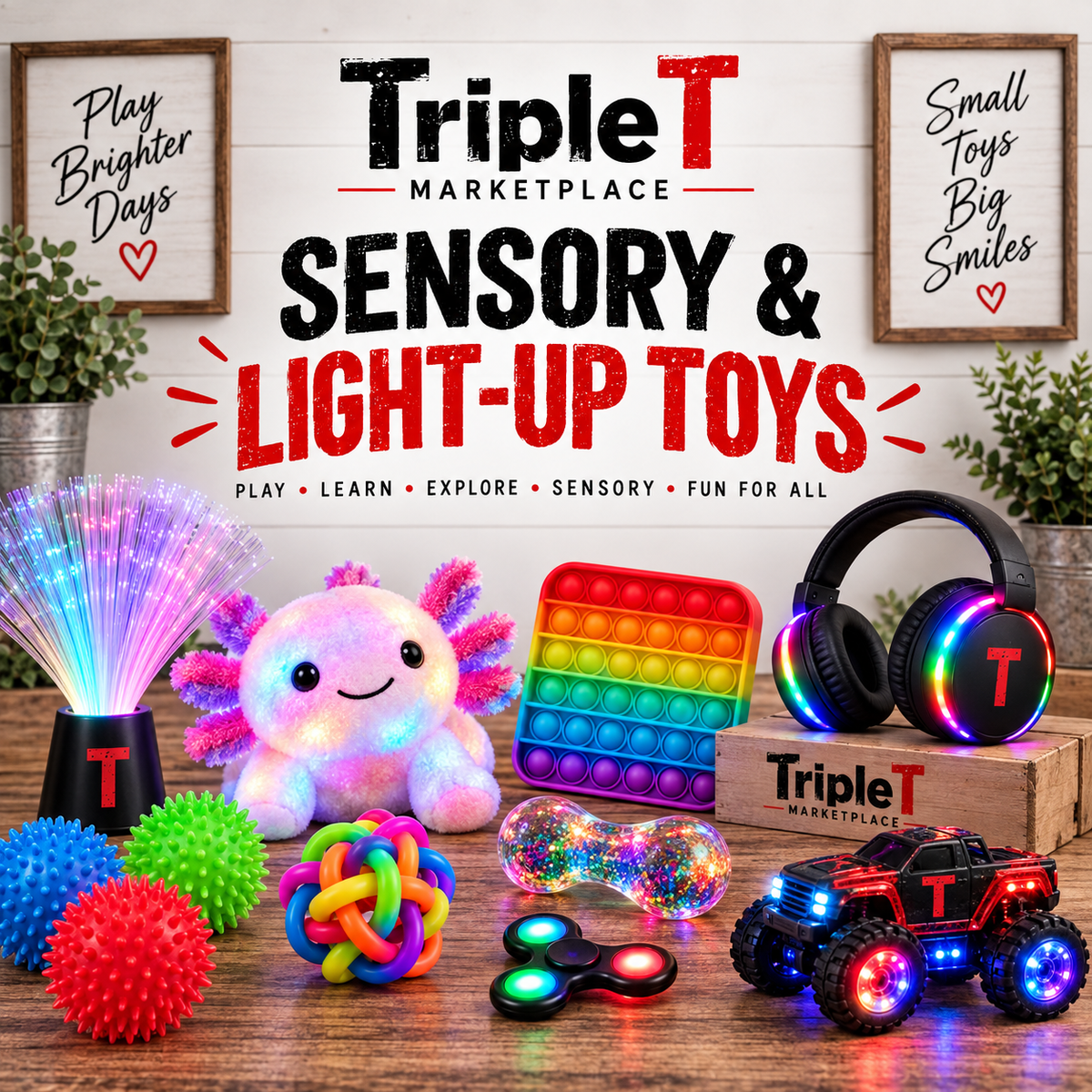 Sensory & Light Up Toys