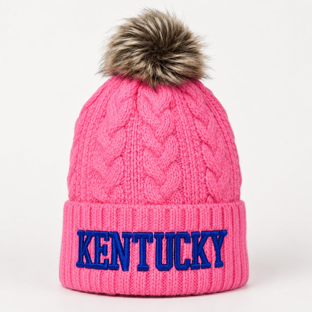 Kentucky Beanies with Pom