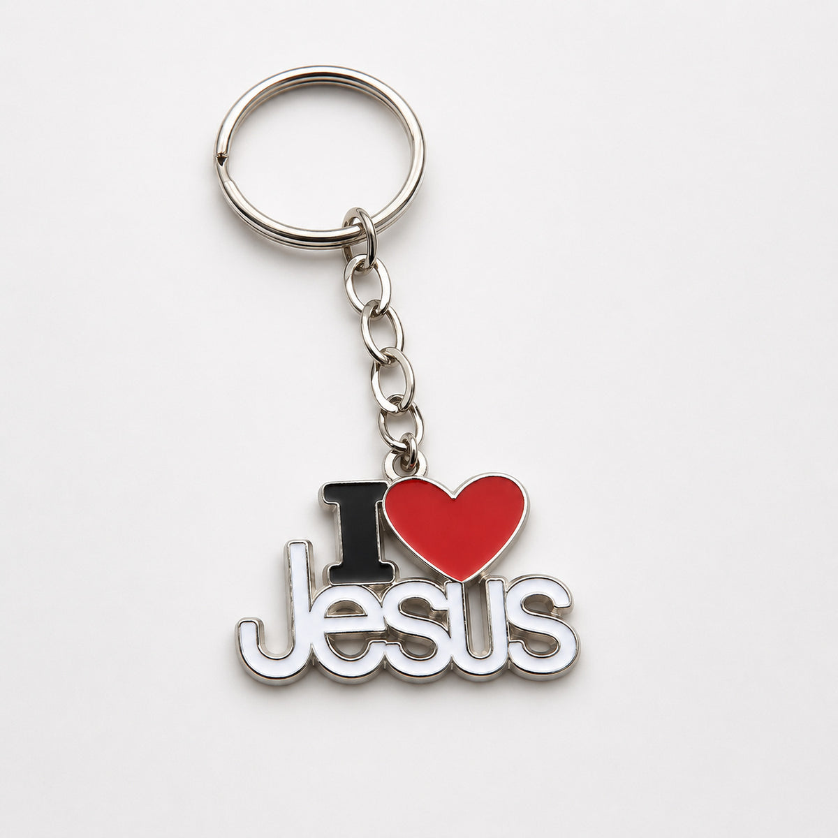 I Love Jesus Keychain