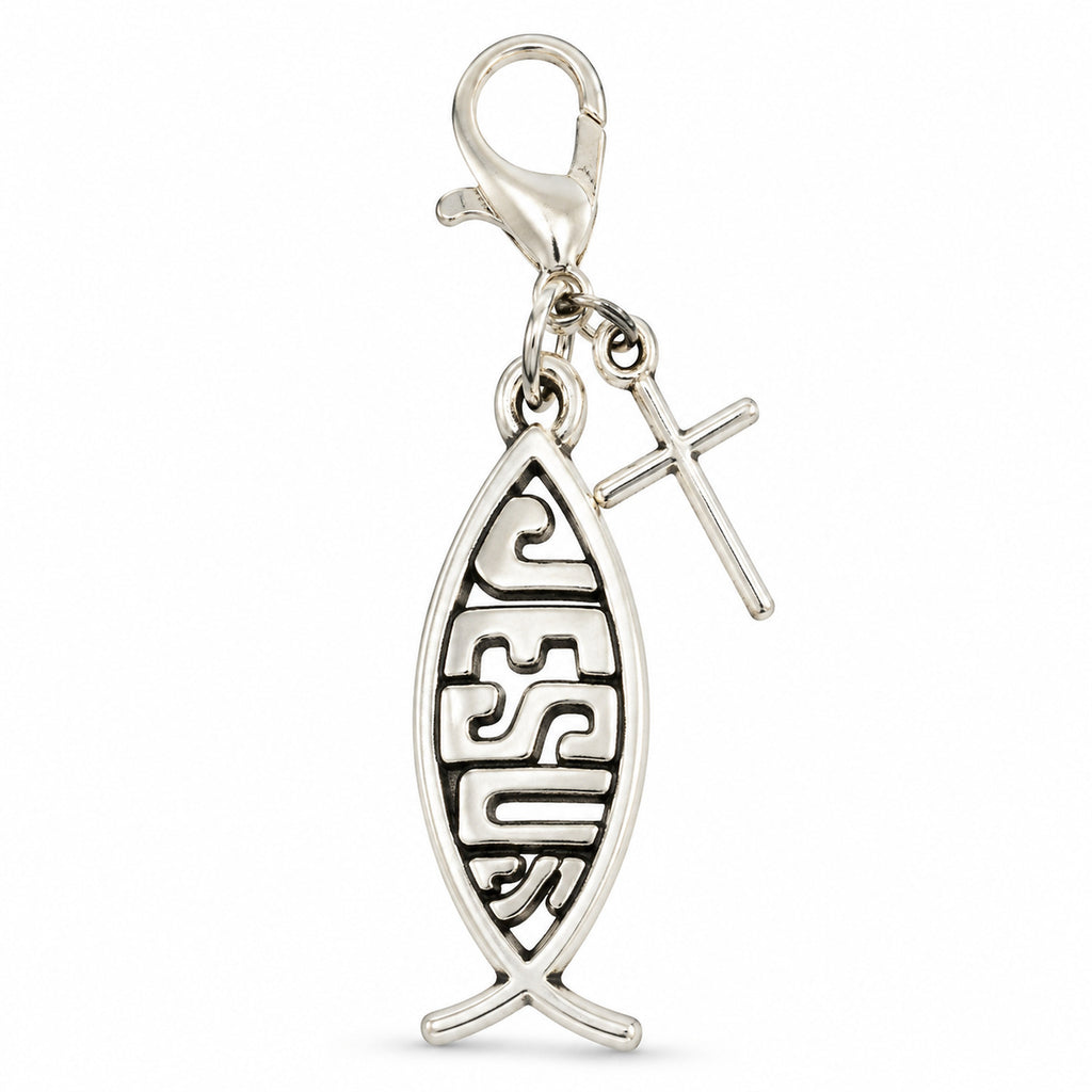 Jesus Fish Keychain