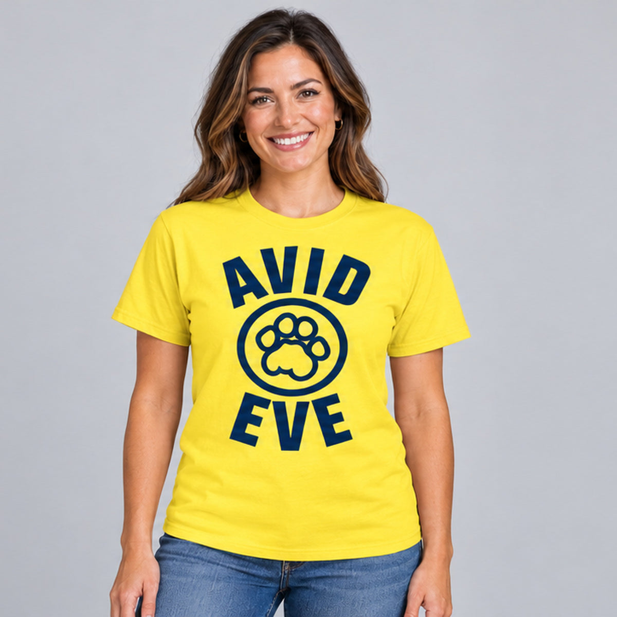 Eagle View Adult Elementary AVID Spirit Shirt – Daisy Yellow