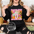 Pumpkin Spice & Jesus Christ — a cross, flowers and pumpkin-spice-and-Jesus-Christ lettering
