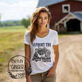 Support The American Farmer — farm imagery with support-the-American-farmer lettering